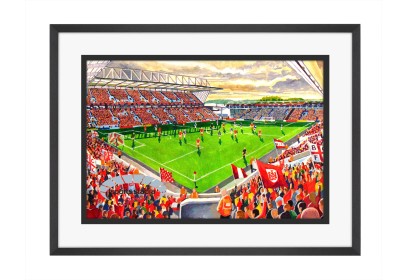 Ashton Gate Stadium Fine Art Print - Bristol City FC